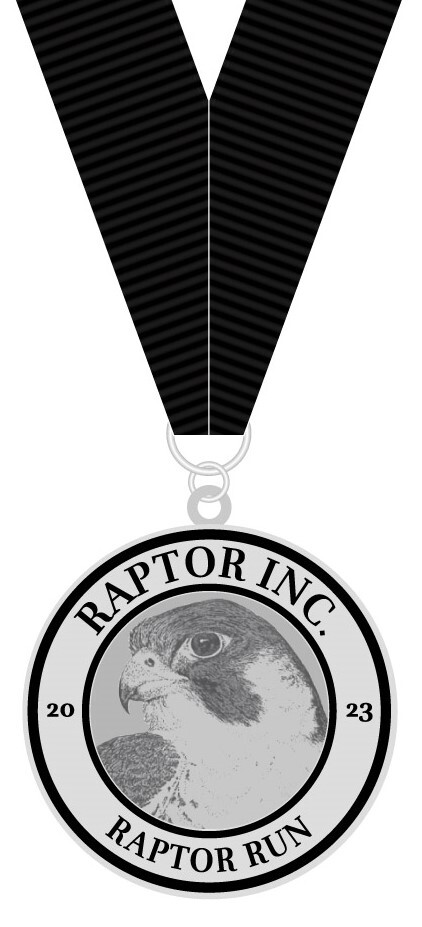 Raptor medal art